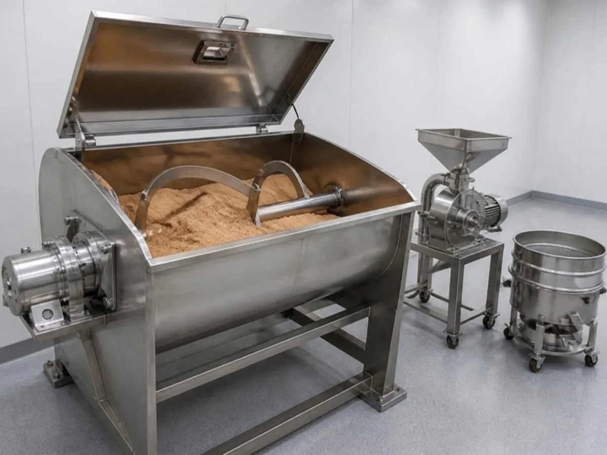 Custom Blending & Milling — contract manufacturing service