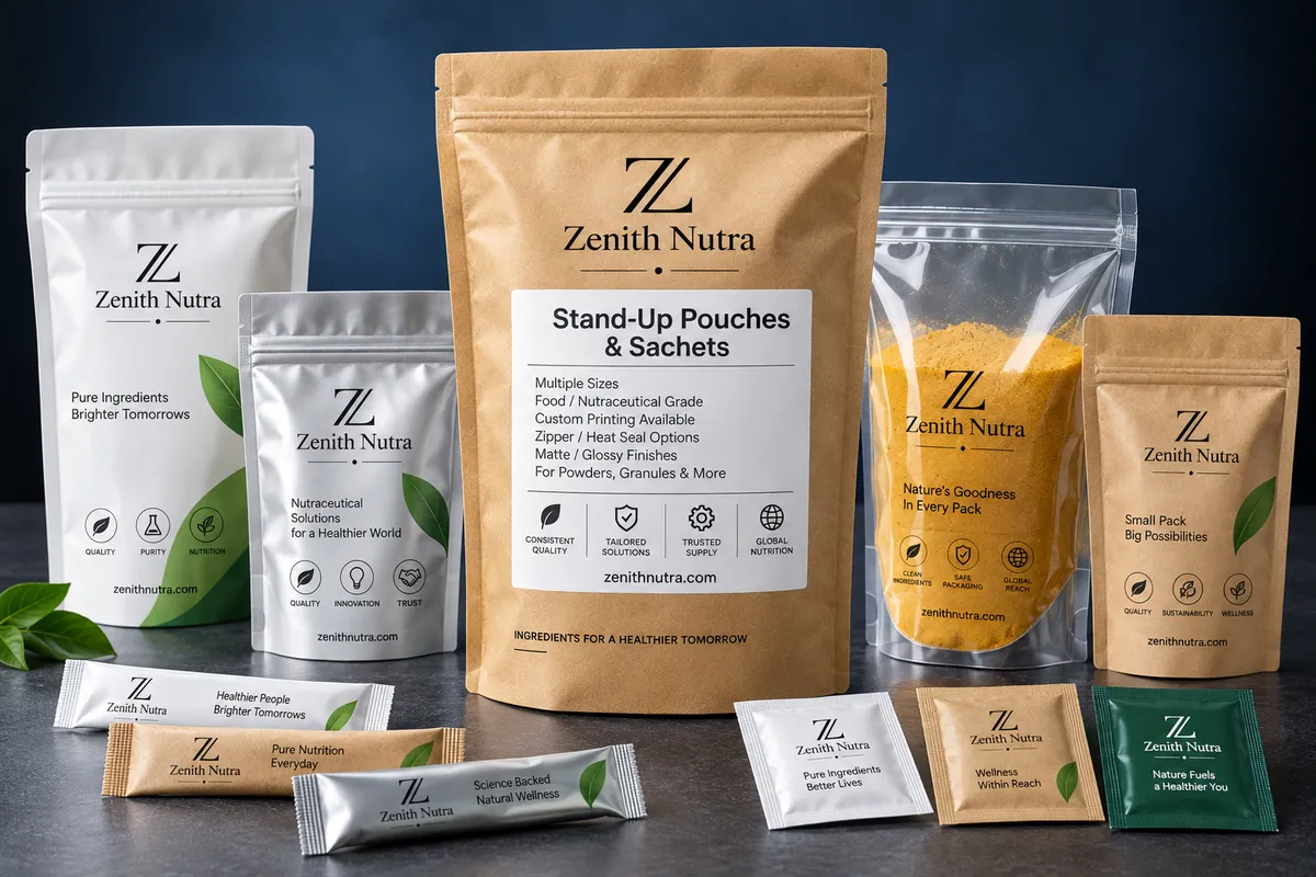 Stand-Up Pouches & Sachets